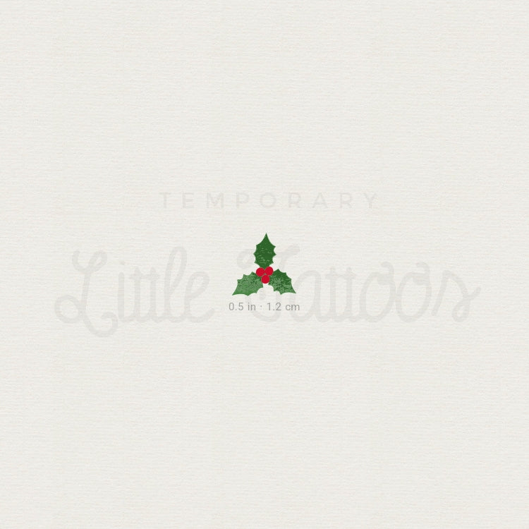 Holly Temporary Tattoo - Set of 3