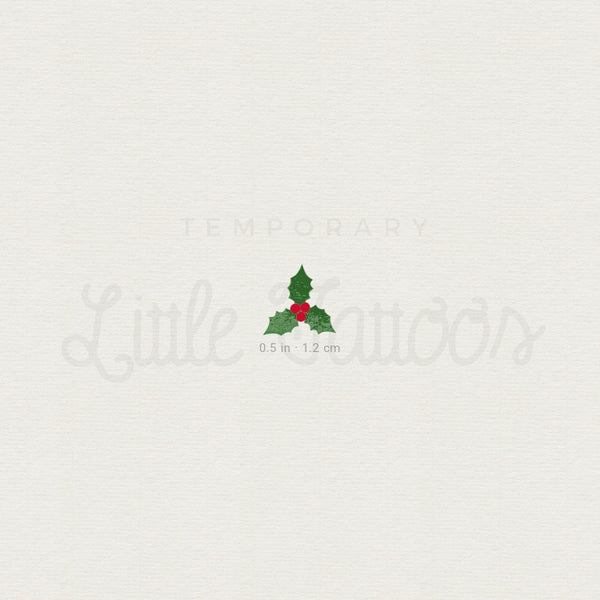 Holly Temporary Tattoo - Set of 3