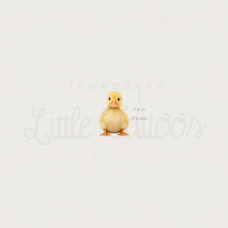 Duckling Temporary Tattoo - Set of 3