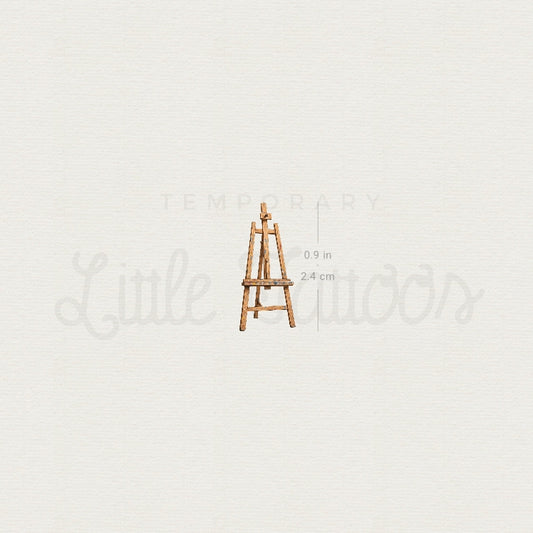 Easel Temporary Tattoo - Set of 3