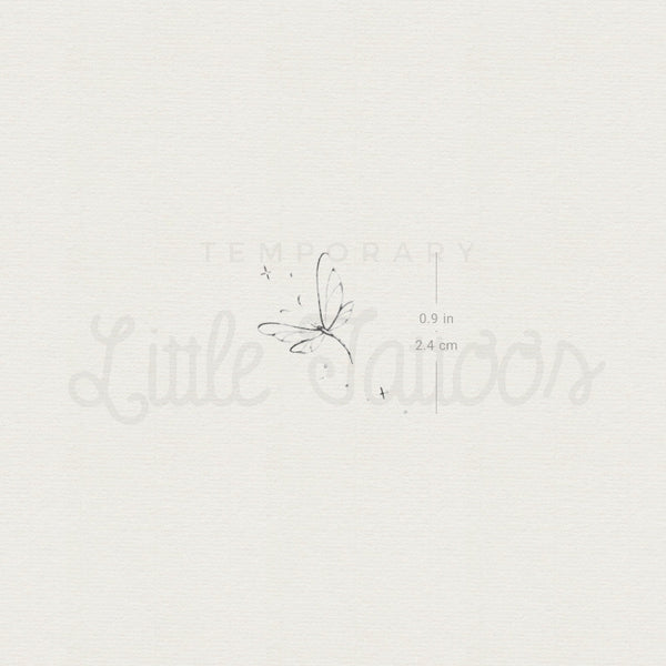 Dragonfly Temporary Tattoo By Stefano Mazza - Set of 3