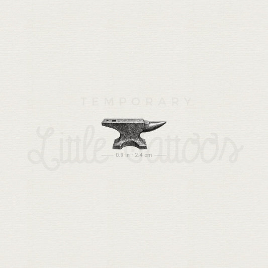 Anvil Temporary Tattoo - Set of 3