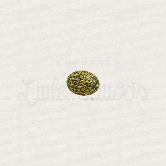 Piel De Sapo Melon Temporary Tattoo - Set of 3