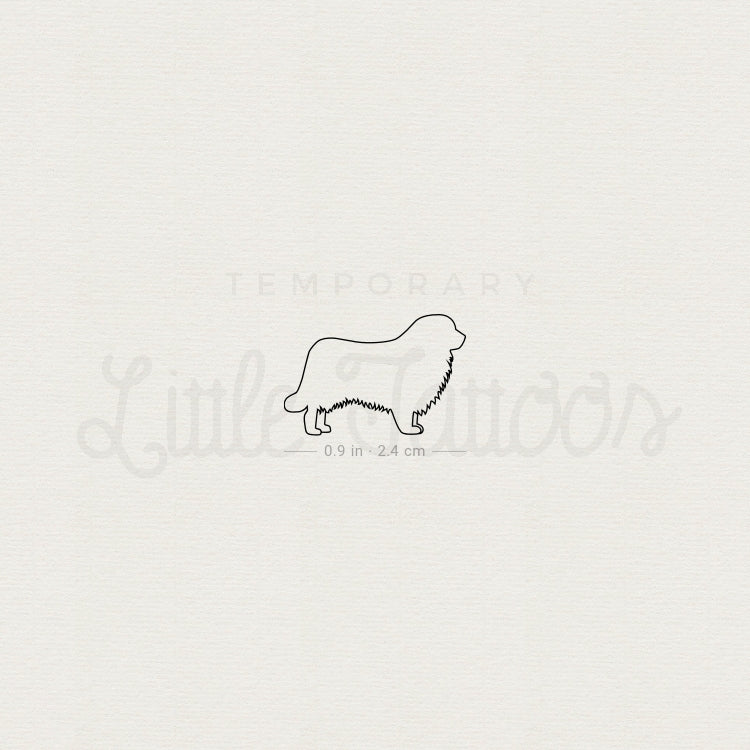 Newfoundland Temporary Tattoo - Set of 3