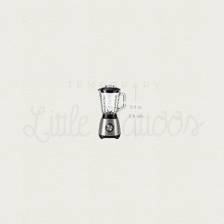 Blender Temporary Tattoo - Set of 3