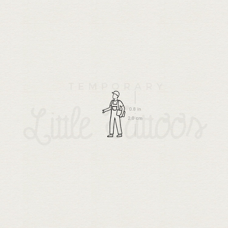 Working Class Temporary Tattoo - Set of 3