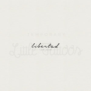 Libertad Temporary Tattoo - Set of 3