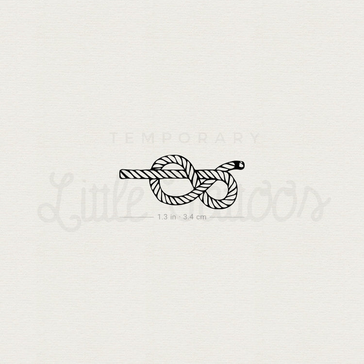 Figure-eight Knot Temporary Tattoo - Set of 3