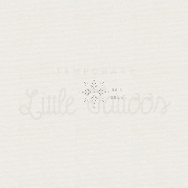 Small Ornament Temporary Tattoo By Stefano Mazza - Set of 3