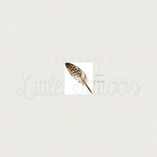 Quill Temporary Tattoo - Set of 3