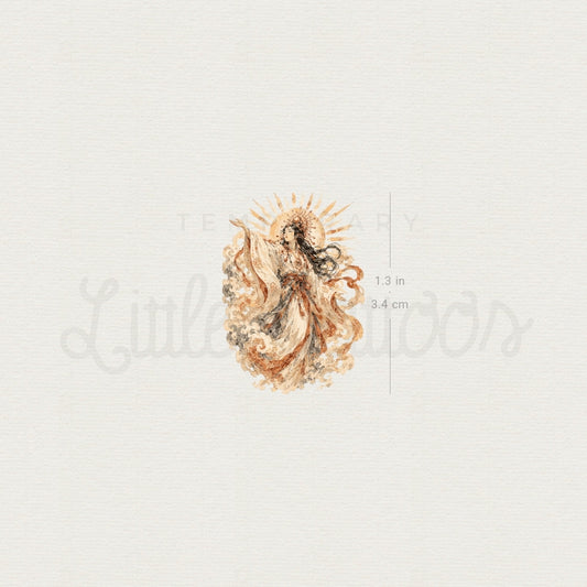 Amaterasu Temporary Tattoo - Set of 3