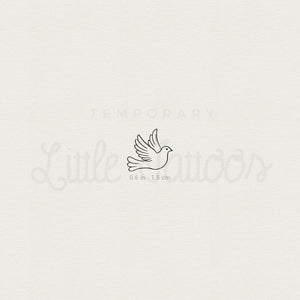 Little Dove Temporary Tattoo - Set of 3