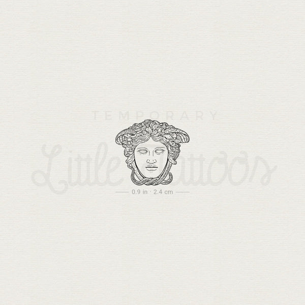 Medusa Rondanini Temporary Tattoo - Set of 3