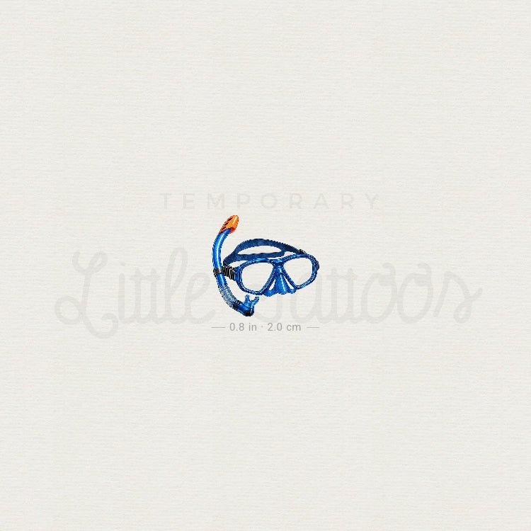 Snorkel Mark Temporary Tattoo - Set of 3