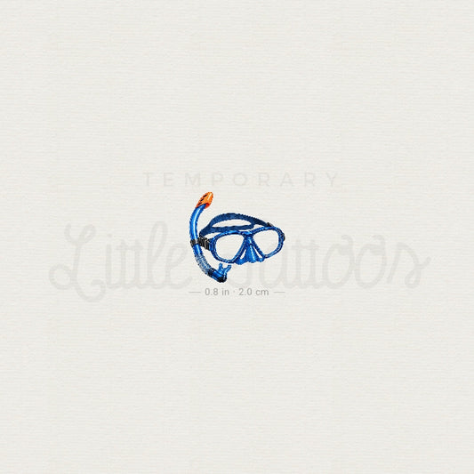Snorkel Mark Temporary Tattoo - Set of 3
