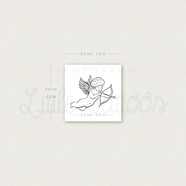 Cupid Temporary Tattoo - Set of 3