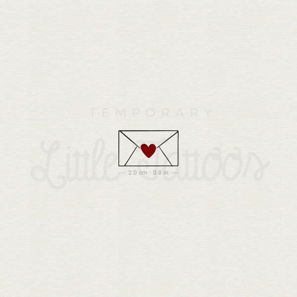 Love Letter Temporary Tattoo