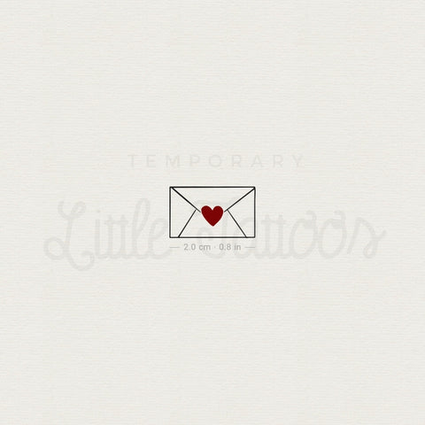 Love Letter Temporary Tattoo