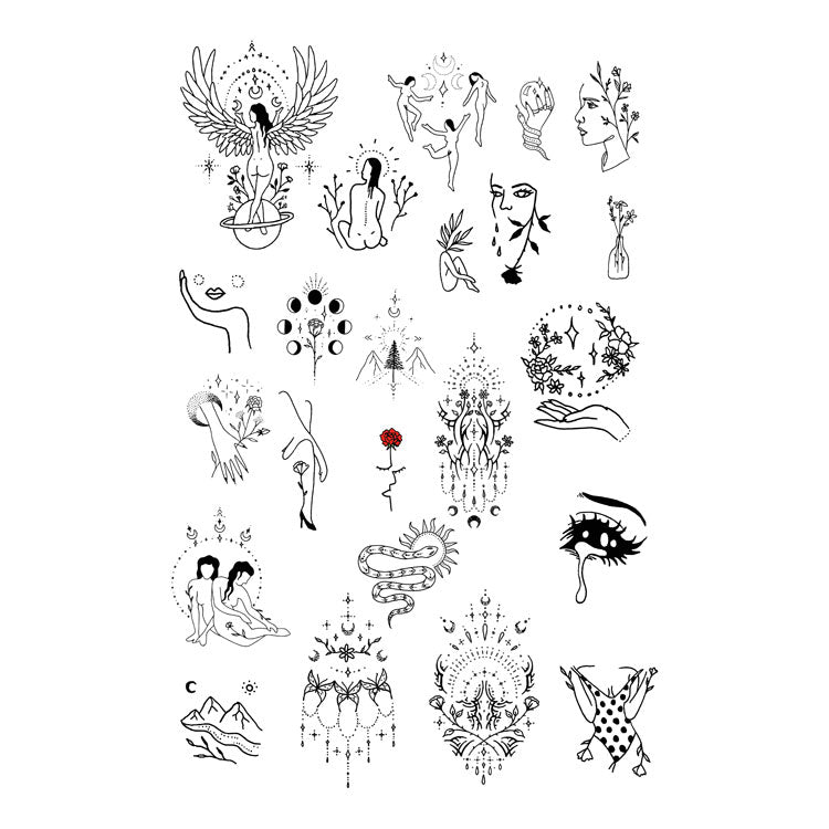 Colección de tatuajes temporales de Tukoi