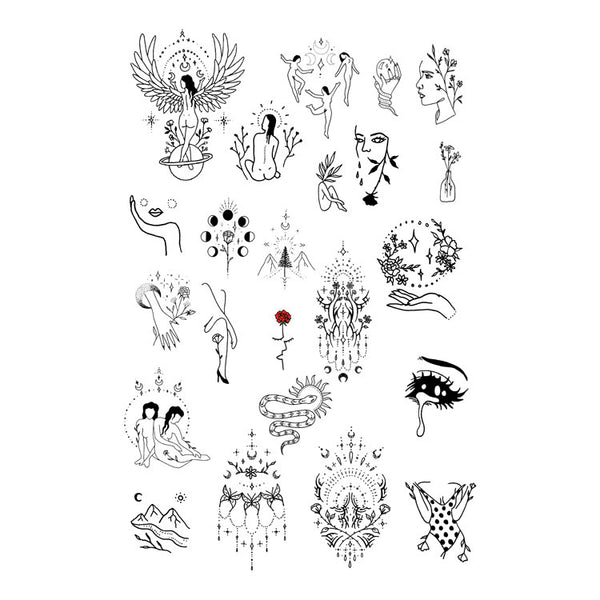 Temporary Tattoo Collection by Tukoi