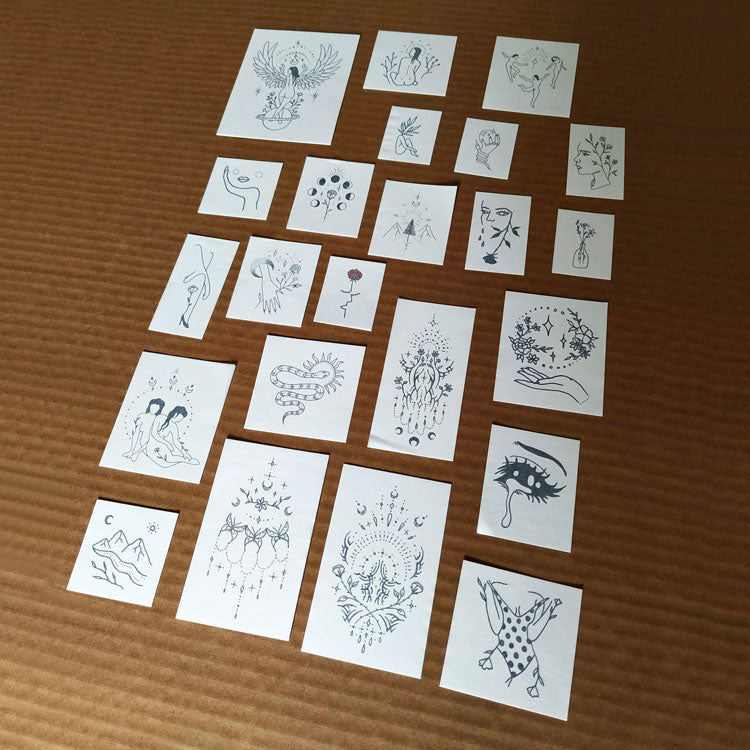 Colección de tatuajes temporales de Tukoi