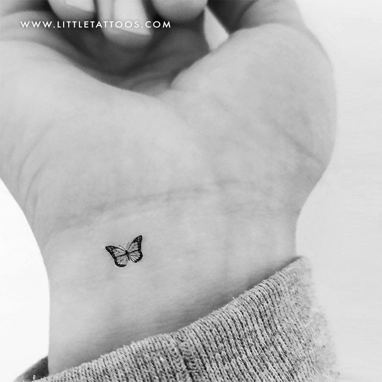 Little Butterfly Temporary Tattoo - Set of 3