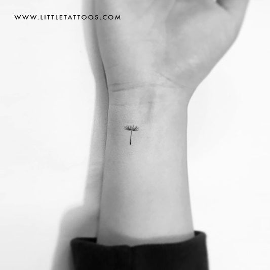 Tatuaje temporal de semilla de diente de león - Juego de 3