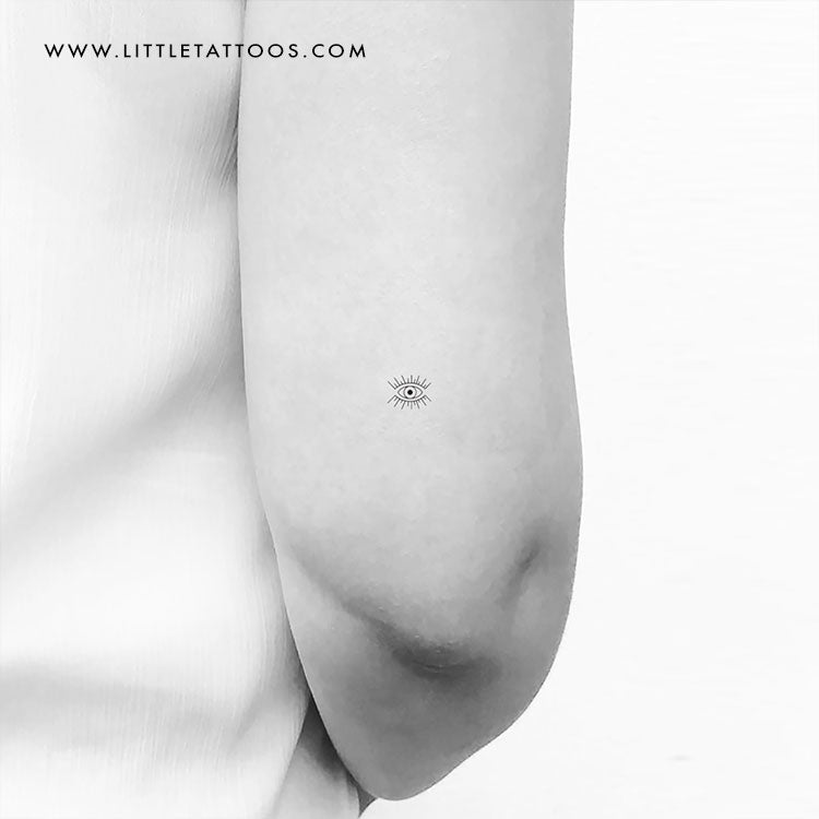 Evil Eye Temporary Tattoo - Set of 3