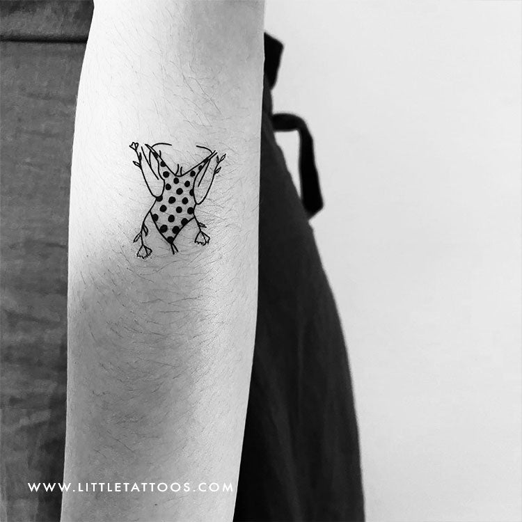 Flower Swim Temporary Tattoo by Tukoi - Set of 3