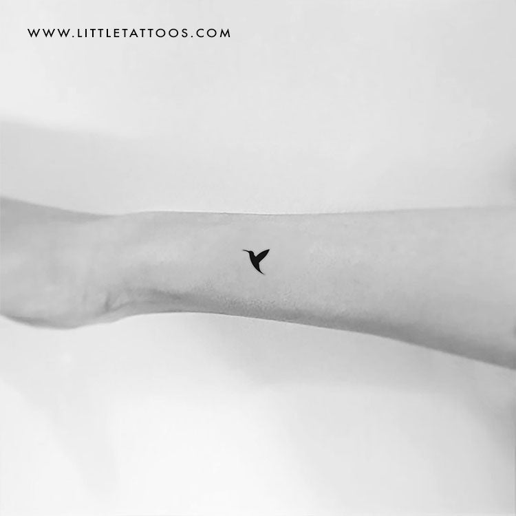 Little Hummingbird Temporary Tattoo - Set of 3