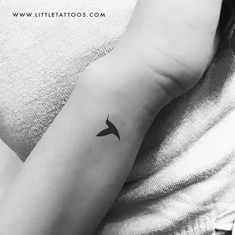 Hummingbird Temporary Tattoo - Set of 3