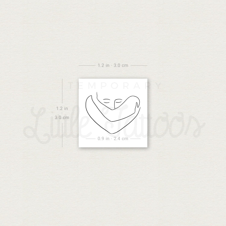 Love Myself Temporary Tattoo - Set of 3
