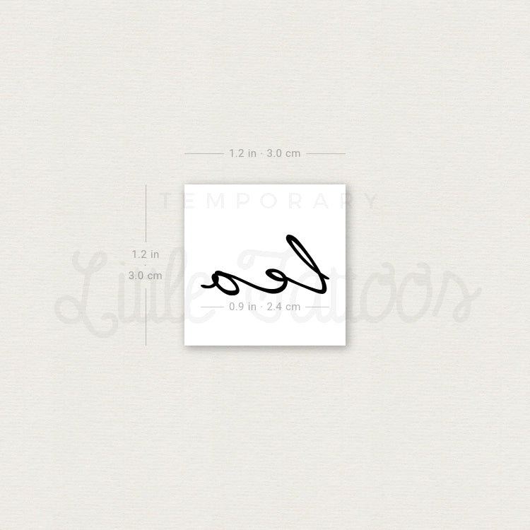 Leo Temporary Tattoo - Set of 3