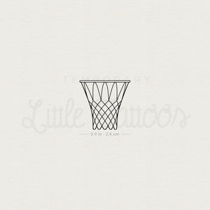 Basket Temporary Tattoo - Set of 3