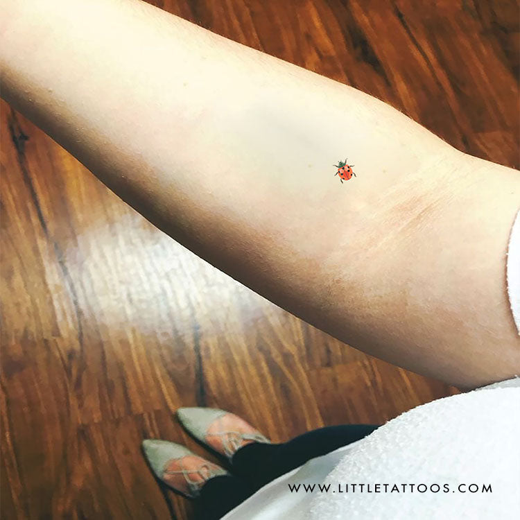 Ladybird Temporary Tattoo - Set of 3