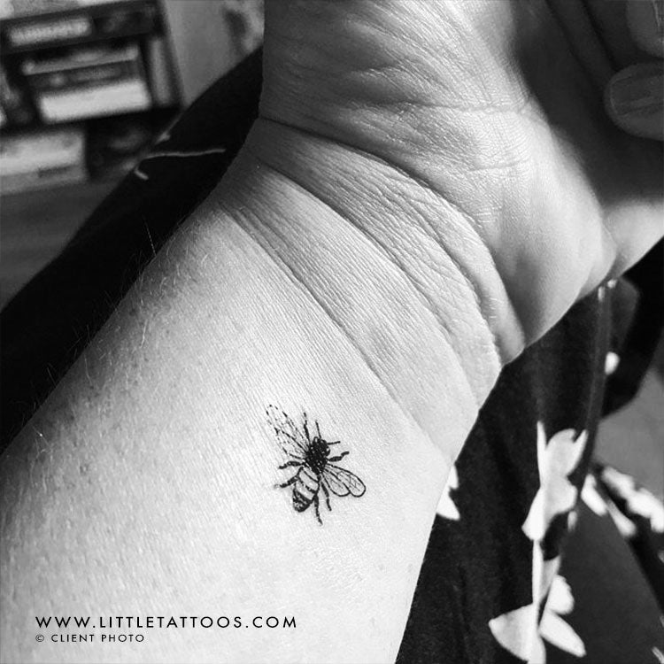Bee Temporary Tattoo - Set of 3