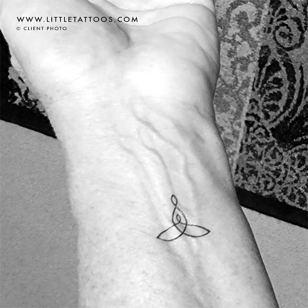 Mother And Child Symbol Temporary Tattoo - Set of 3