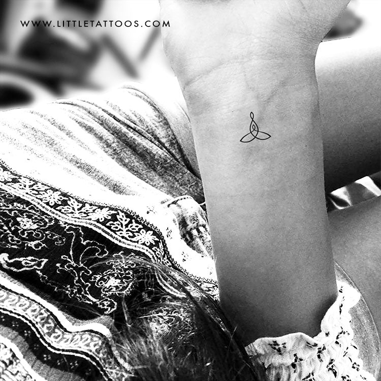 Mother And Child Symbol Temporary Tattoo - Set of 3