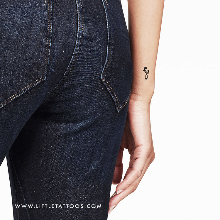 Mother Daughter Symbol Temporary Tattoo - Set of 3