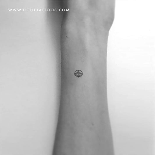 Shell Temporary Tattoo - Set of 3
