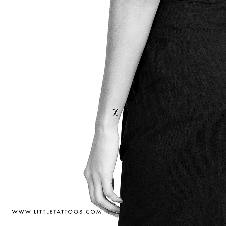 Tatuaje temporal pequeño de Chi - Juego de 3