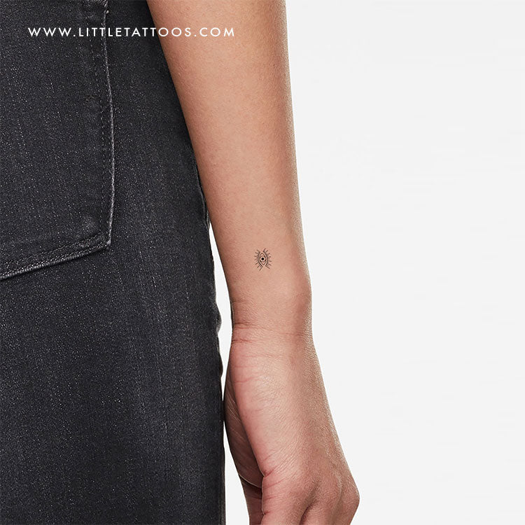 Evil Eye Temporary Tattoo - Set of 3