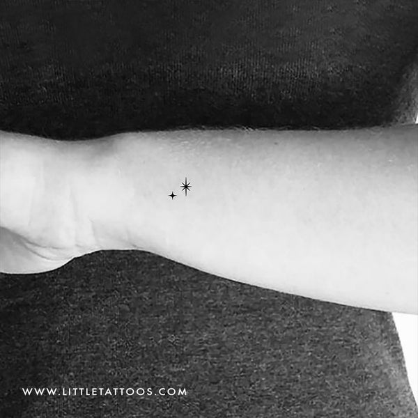 The Second Star to the Right Temporary Tattoo - Set of 3