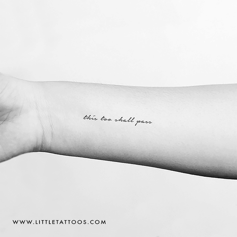 What's your wrist tattoo bible verse say?