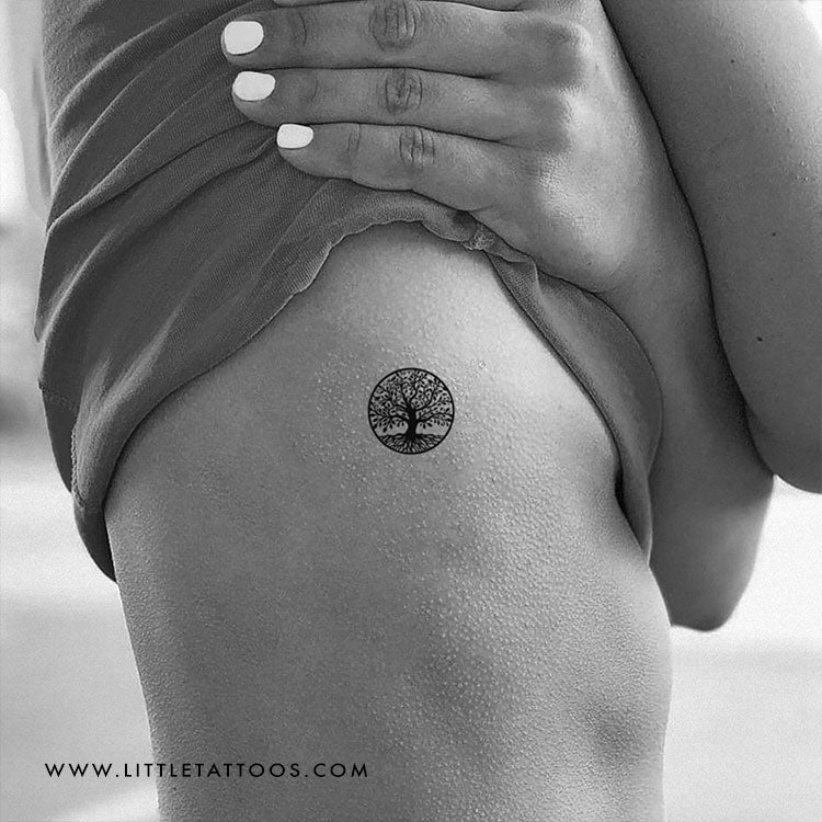 Tree Of Life Temporary Tattoo - Set Of 3 – Little Tattoos